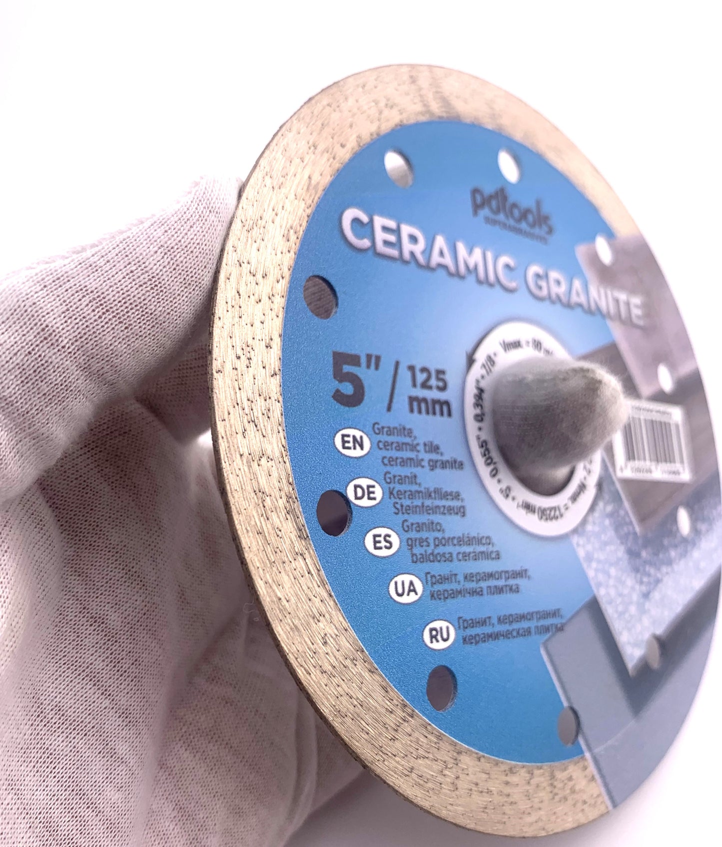 Diamond cutting disc CERAMICS GRANITE 5''