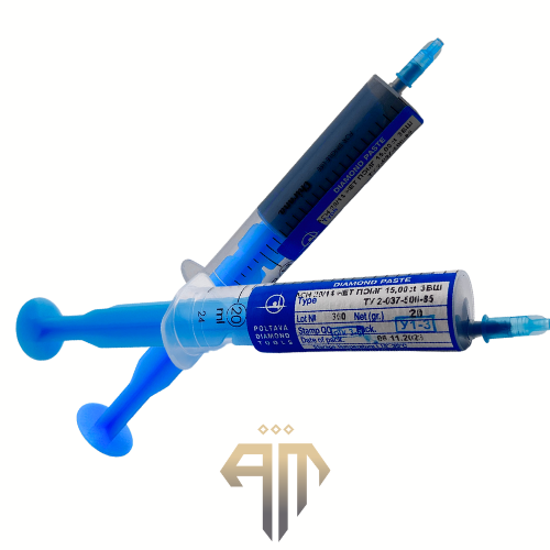 Diamond paste 50.000-170 Grit,0.5/0-100/80 Microns, 20g grams syringe