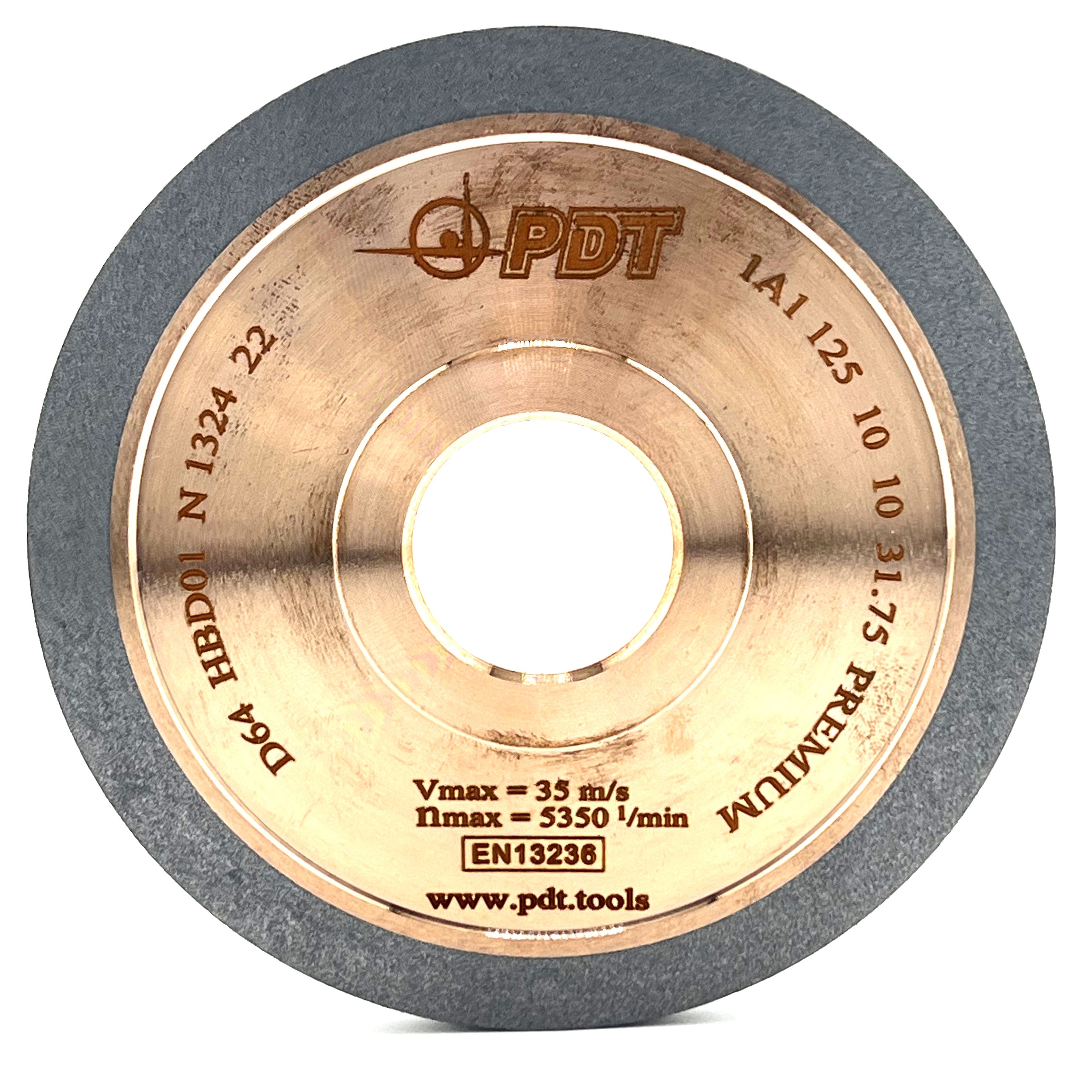 Diamond grinding wheel 1A1 125-10-10-31.75 D64 PREMIUM HBD01 – AndMAX LLC